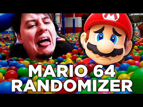 Mario 64 Randomizer in a Ball Pit