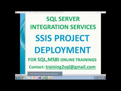 SSIS Project Deployment | SSIS Package Deployment
