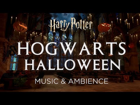 Hogwarts Halloween 🎃 | Harry Potter Hogwarts Legacy Music and Ambience