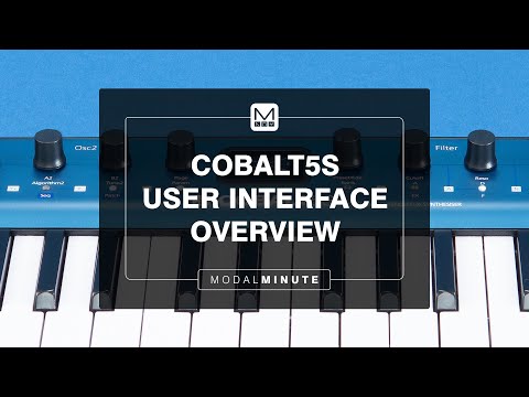 Modal Minute #42 – COBALT5S User Interface Overview
