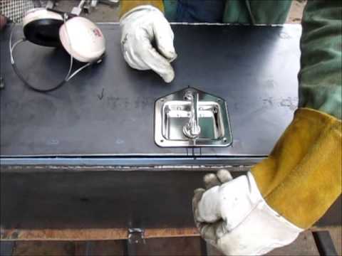Custom under bed tool box for FrankenTruckHD part 2