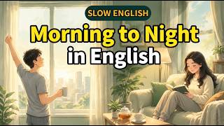 How to describe daily routine in English | English listening practice for beginners
