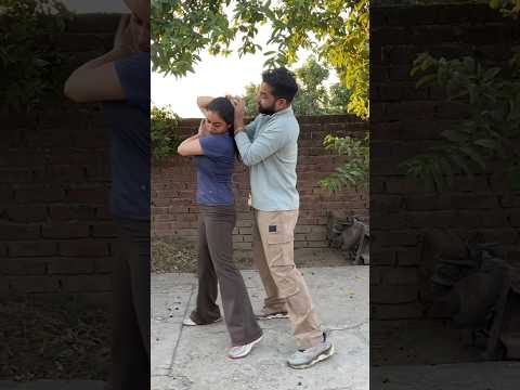 #18 self-defense technique against hair grab #selfdefense #kravmaga #martialart #mma