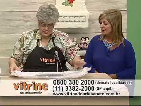 Bordado Eletrônico com Maria Angélica - Vitrine do Artesanato na TV