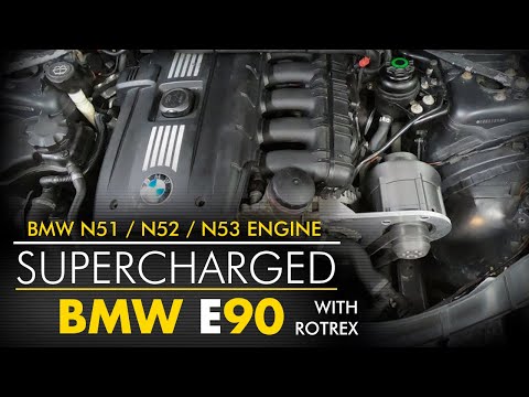 Nebraska R1 Supercharger Kit | BMW E90 | N51/N52/N53 | ROTREX C38