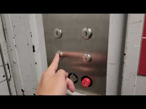 Modded 1968 Otis Hydraulic Freight Elevator @ UW Art Building, Seattle WA