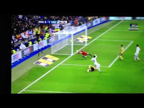 Enero 28 de 2012. Real Madrid 3-1 Real Zaragoza (tercer gol)