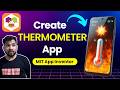 How To Make Thermometer App In MIT App Inventor Temperature Sensor App Tutorial