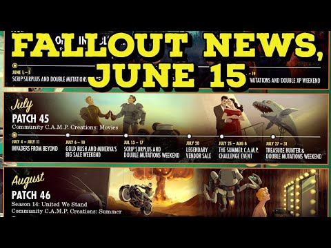 Fallout 76 latest news, and Season 13 Rewards!
