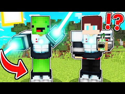 Everything is OVERPOWERED in Minecraft Challenge - Maizen Mizen Mazien JJ and Mikey