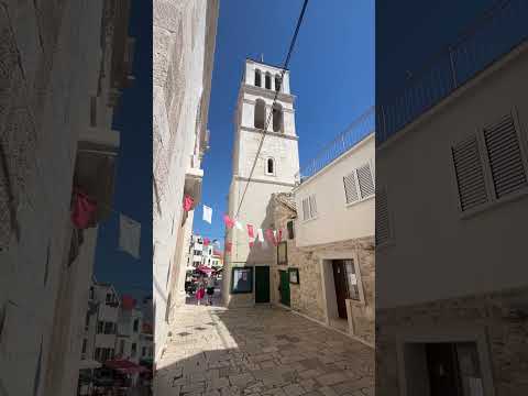 Vodice old city #travel #vacation #europe #croatia #hrvatska #vodice#shorts #dalmatia