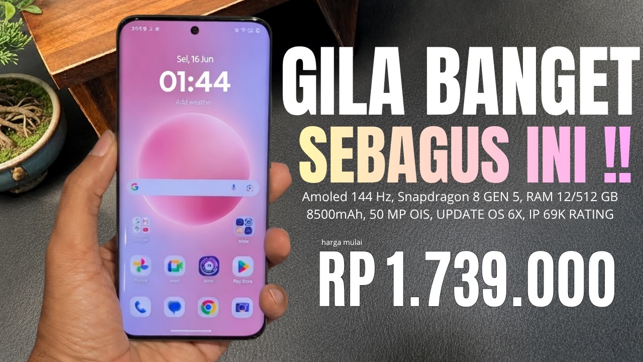 INI BARU HP WORTH IT‼️8500MAH, RAM 12/512GB - HP TERLARIS SPEK TINGGI JUNI 2026