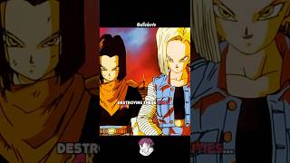 Android 17 was bored AF…- #dragonball #dbz #dragonballz