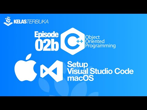 Belajar C OOP 02b Setup macOS Visual Studio Code