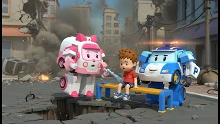 Clean That Scratch! 🚑 First Aid & Germ Safety for Kids | Robocar POLI Rescue Team