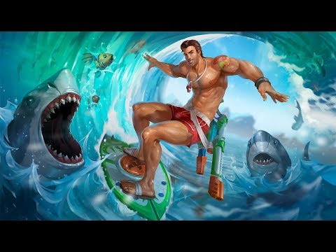 Paladins 2.7 Sun & Moon - Fernando New Skin Shore Patrol Fernando, Voice Gameplay