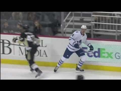 van Riemsdyk Goal - Leafs 1 vs Penguins 1 - Nov 27th 2013 (HD)