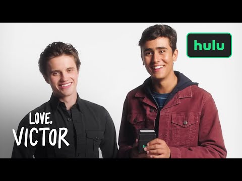 Rapid Fire Questions: Michael Cimino and George Sear | Love, Victor | Hulu