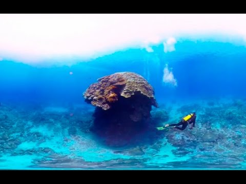 Scuba Diving Short Film in 360° Green Island, Taiwan ( 綠島, 台灣) 4K Video Quality