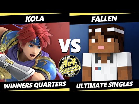 4o4 Smash Night 44 Winners Quarters - Kola (Roy, Wolf, Cloud) Vs. Fallen (Steve) SSBU Ultimate Tourn