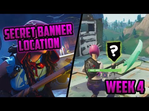Season 6, Week 4 | *SECRET* 'Battle Star' Location (Secret Banner) - Fortnite