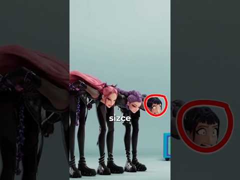 Zoey'nin kendini belli ettiği anlar! #kpopdemonhunters