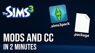 How To Install Mods for The Sims 3 | Explained in 2 Minutes (2023)