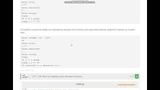 Python Warm up: Variables, input, and type conversion