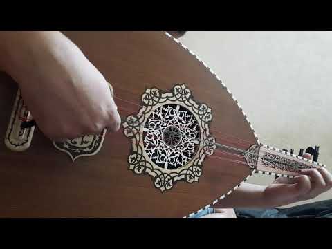 Bayat Taqsim on Arabic Oud with Andalusia model ornaments