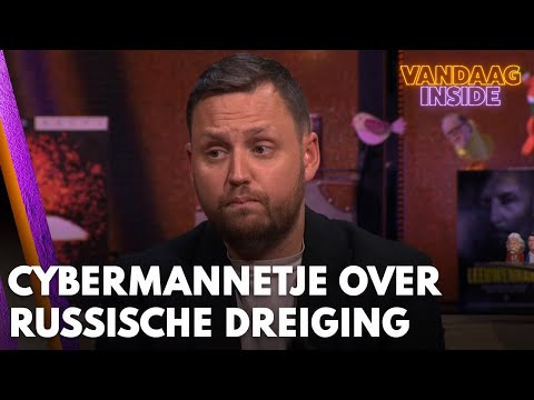 Cybermannetje Dave Maasland luidt de noodklok: 'We zijn kwetsbaar' | VANDAAG INSIDE