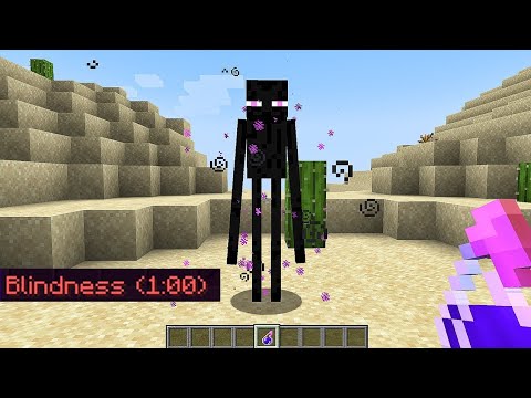 steveee short - what if you give the enderman a potion of blindness?