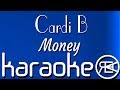 Cardi B - Money | Karaoke lyrics Instrumental