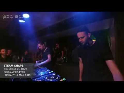 Steam Shape at The Etiket On Tour, Club Amper, Pecs, Hungary 18-May-2019