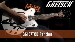 Video thumbnail for Gretsch G6137TCB Panther | Featured Demo | Gretsch Guitars by Gretsch Guitars