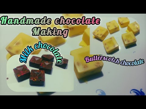 Homemade Chocolate recipe|Butterscotch chocolate|Chocolate gift ideas| @meltedmagic-e9w