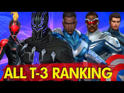 All T-3 Ranking 7.25 Many Heroes Rise Up - MARVEL Future Fight