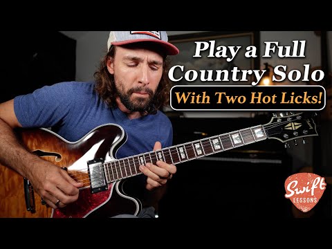 Play a Full Country Guitar Solo with these Hot Licks!