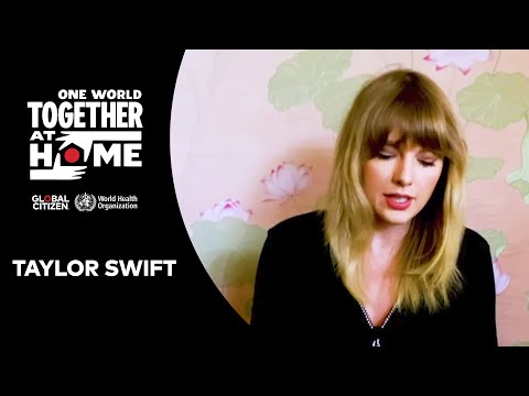 Taylor Swift performs "Soon You'll Get Better" | One World: Together At Home