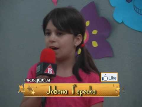 glasajte za JOVANA GORESKA