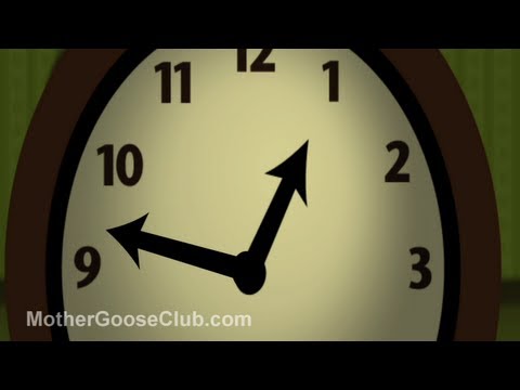 Hickory Dickory Dock Animated | Mother Goose Club Playhouse Kids Song