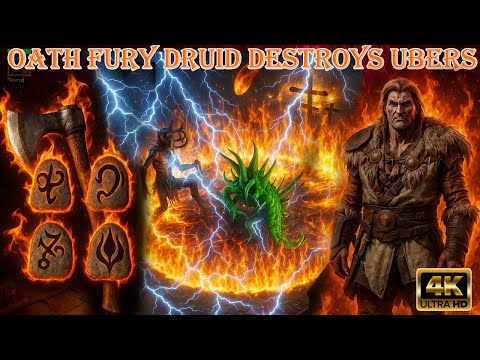 ⚔️Fury Druid with Oath vs Uber Tristram – Surprisingly Powerful in Diablo 2 Resurrected!