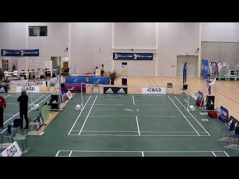 Diffusion en direct de Ligue Badminton Pays de la Loire (compétition 8 Nations)