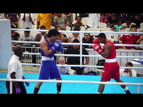 Finales del boxeo guatemalteco en Managua 2017