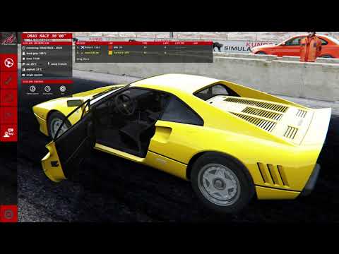 Ferrari 288 GTO vs BMW M1 - Drag Time Test 2 kilometers