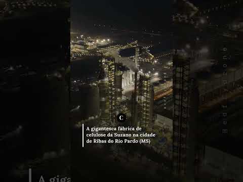 A COLOSSAL FÁBRICA DA SUZANO NO MATO GROSSO DO SUL #shorts
