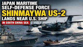 Download lagu Japanese 'ShinMaywa US-2' lands near U.S. Ship in the South China Sea mp3