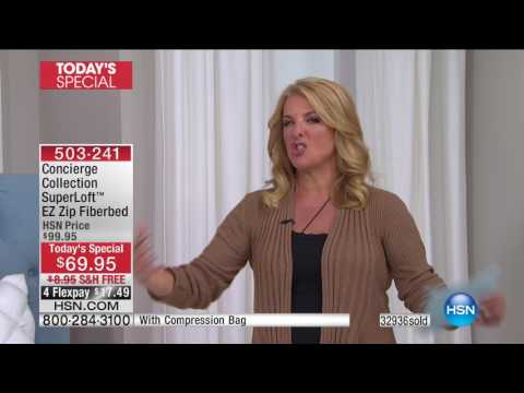 HSN | Concierge Collection Bedding 01.16.2017 - 10 PM