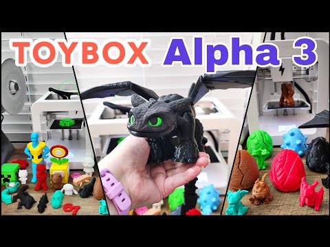 We Tested the NEW Toybox Alpha 3 Against Alpha 2 : 3D Printer