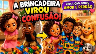 A Brincadeira Que Virou Confusão 😢💛 | História Infantil Sobre Perdão