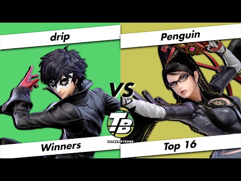 Top Blastzone 2 Winners Top 16 - drip (Joker) Vs. Penguin (Bayonetta) - SSBU